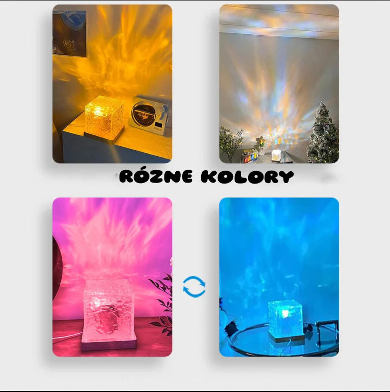 Kryształowa Kula Projektor Fal 🌌