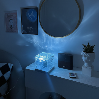 Kryształowa Kula Projektor Fal 🌌